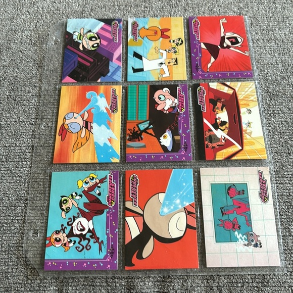 Set of 68 Powerpuff Girls Trading Cards with a checklist card - Picture 8 of 16